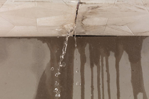 Professional Sewage Cleanup technician working in Worley, ID